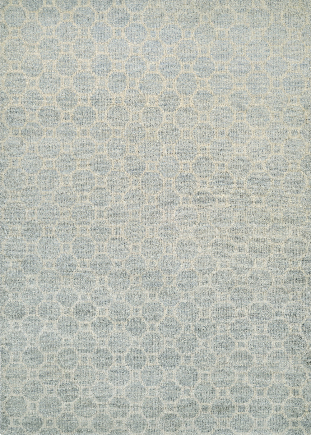 Couristan Retrograde Nebula Ivory/Light Blue Area Rug