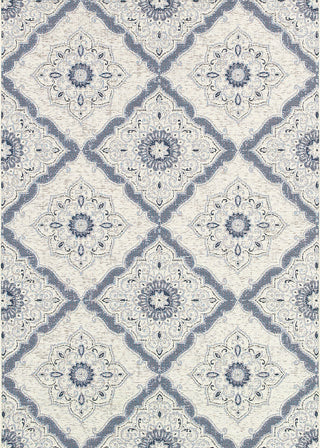 Couristan Dolce Brindisi Ivory/Confederate Grey Area Rug