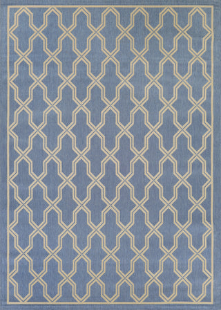 Couristan Five Seasons Crystal Coast Blue/Cream Area Rug