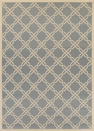 Couristan Five Seasons Sun Island Slate/Cream Area Rug