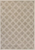 Couristan Five Seasons Sun Island Grey/Cream Area Rug