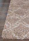 Couristan Bromley Pinnacle Camel/Ivory Area Rug Corner Image