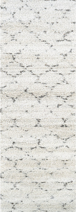 Couristan Bromley Davos Snow/Brown Area Rug Runner Image