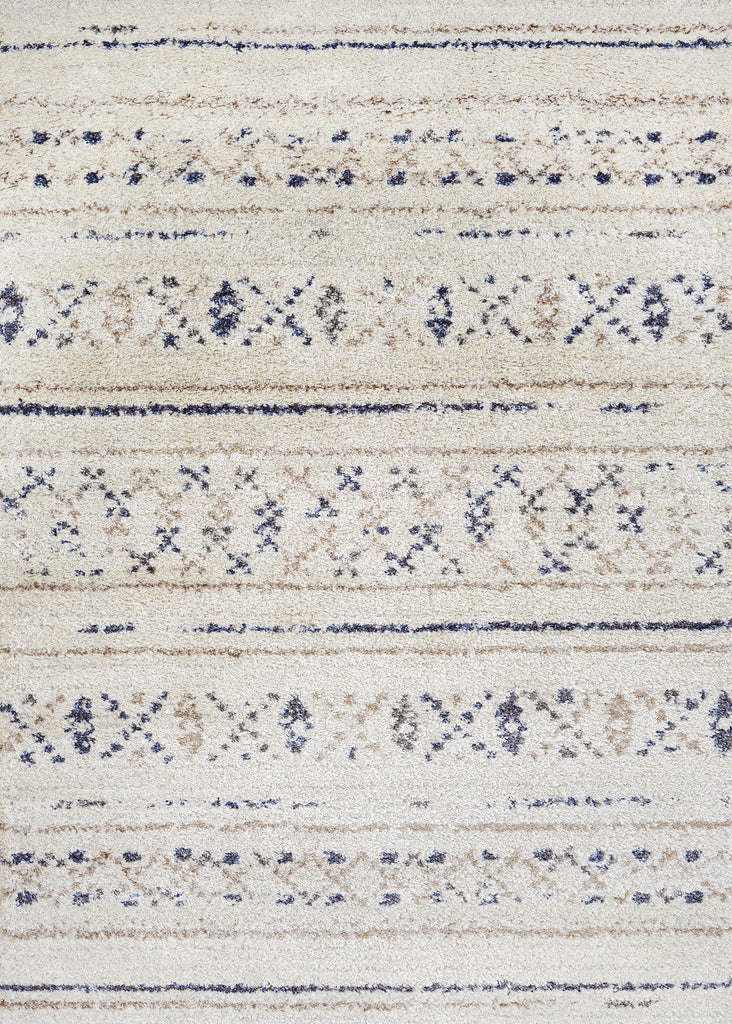 Couristan Bromley Novia Ivory/Caramel/Black Area Rug main image