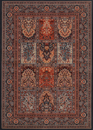 Couristan Timeless Treasures Vintage Baktiari Ebony Area Rug