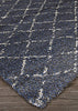 Couristan Bromley Gio Navy/Grey Area Rug Close Up Image