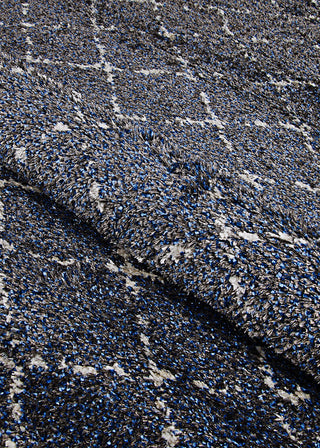 Couristan Bromley Gio Navy/Grey Area Rug Detail Image