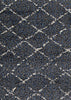Couristan Bromley Gio Navy/Grey Area Rug Pile Image