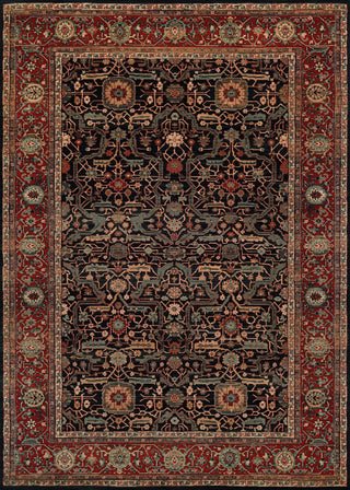 Couristan Old World Classic Joshagan Navy/Rust Area Rug main image