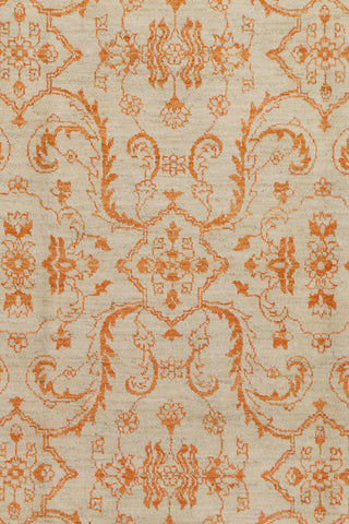 Kalaty Super Pak Gray/Orange Area Rug Lifestyle Image Feature