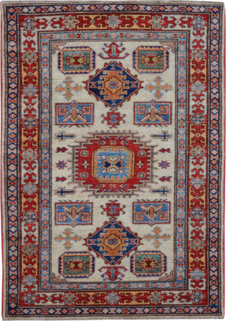 Kalaty Super Pak Kazak Ivory Area Rug main image