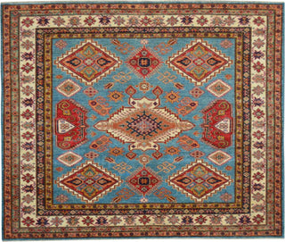 Kalaty Super Pak Kazak Blue Area Rug main image