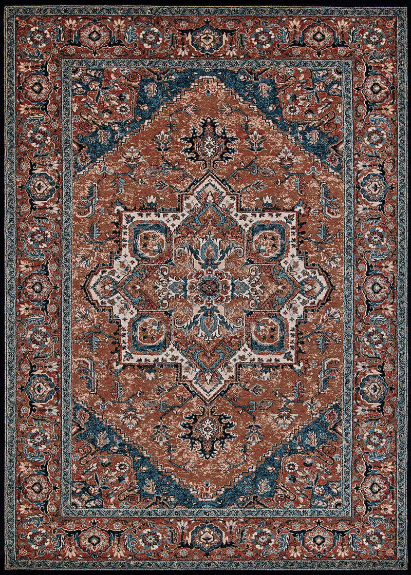 Couristan Old World Classic Antique Mashad Burnished Clay Area Rug main image
