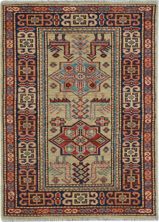 Kalaty Super Pak Kazak Beige Area Rug main image