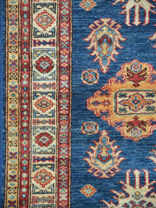 Kalaty Super Pak Kazak Blue Area Rug Round