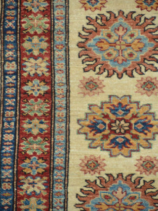 Kalaty Super Pak Kazak Beige Area Rug Round