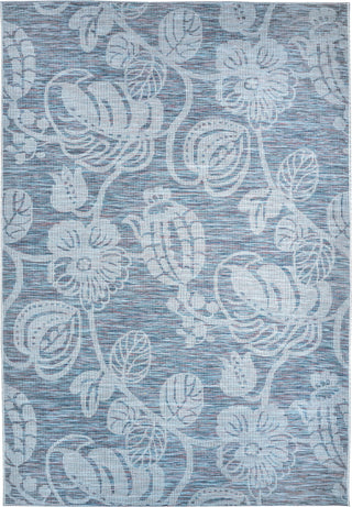 Capel Tropical Fete 4653 Blue Multi Area Rug by Genevieve Gorder Rugs main image