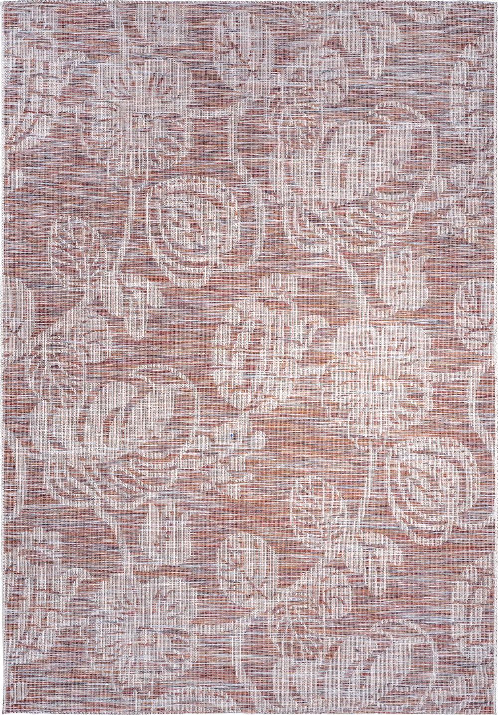 Capel Tropical Fete 4653 Red Multi Area Rug by Genevieve Gorder Rugs