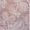 Capel Tropical Fete 4653 Red Multi Area Rug by Genevieve Gorder Rugs Rectangle Corner Image