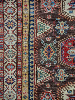 Kalaty Super Pak Kazak 4658 Brown Area Rug Round