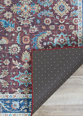 Couristan Pasha Kerman Cabernet Area Rug Main