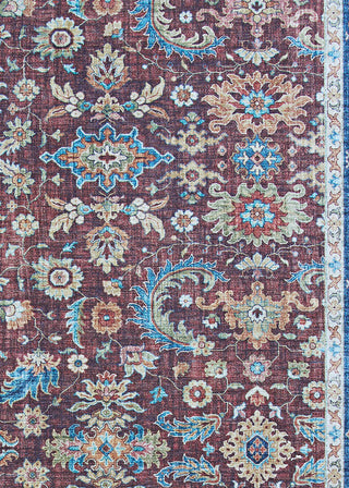Couristan Pasha Kerman Cabernet Area Rug Pile Image