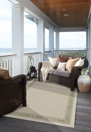 Capel Biltmore Elsinore-Motif 4697 Thyme Area Rug Rectangle Roomshot Image 1 Feature