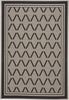 Capel Biltmore Elsinore-Lattice 4698 Cinders Area Rug Rectangle/Vertical Stripe Rectangle