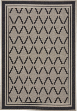 Capel Biltmore Elsinore-Lattice 4698 Cinders Area Rug Rectangle/Vertical Stripe Rectangle