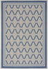 Capel Biltmore Elsinore-Lattice 4698 Blueberry Area Rug Rectangle/Vertical Stripe Rectangle
