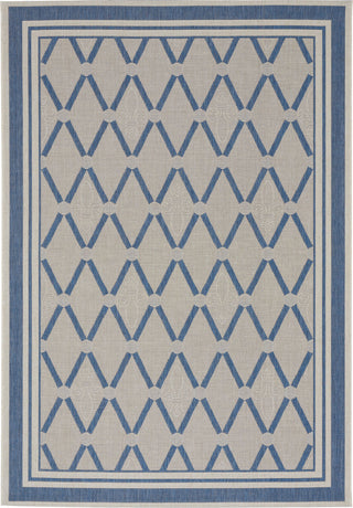 Capel Biltmore Elsinore-Lattice 4698 Blueberry Area Rug Rectangle/Vertical Stripe Rectangle