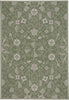Capel Williamsburg Elsinore-Garden Maze 4699 Thyme Area Rug Rectangle/Vertical Stripe Rectangle