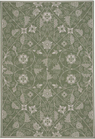 Capel Williamsburg Elsinore-Garden Maze 4699 Thyme Area Rug Rectangle/Vertical Stripe Rectangle