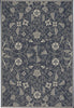 Capel Williamsburg Elsinore-Garden Maze 4699 Med Blue Area Rug Rectangle/Vertical Stripe Rectangle