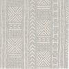 Capel Finesse-Mali Cloth 4722 Silver Area Rug by Genevieve Gorder Rugs Rectangle Corner Image