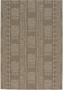 Capel Genevieve Gorder Elsinore-Mali Cloth 4722 Wheat Area Rug Rectangle/Vertical Stripe Rectangle