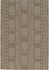 Capel Genevieve Gorder Elsinore-Mali Cloth 4722 Wheat Area Rug Rectangle/Vertical Stripe Rectangle