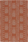 Capel Genevieve Gorder Elsinore-Mali Cloth 4722 Cinammon Area Rug Rectangle/Vertical Stripe Rectangle