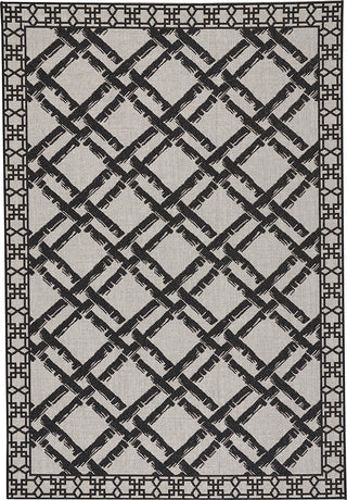 Capel Williamsburg Elsinore-Bamboo Trellis 4724 Cinders Area Rug Rectangle/Vertical Stripe Rectangle