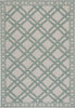 Capel Williamsburg Elsinore-Bamboo Trellis 4724 Resort Blue Area Rug Rectangle/Vertical Stripe Rectangle