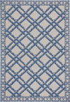 Capel Williamsburg Elsinore-Bamboo Trellis 4724 Blueberry Area Rug Rectangle/Vertical Stripe Rectangle