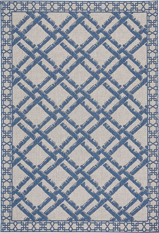 Capel Williamsburg Elsinore-Bamboo Trellis 4724 Blueberry Area Rug Rectangle/Vertical Stripe Rectangle