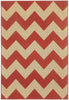 Capel Elsinore Chevron 4726 Red Pepper 550 Area Rug main image