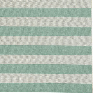 Capel Finesse-Stripe 4730 Spa Blue Area Rug Rectangle Corner Image