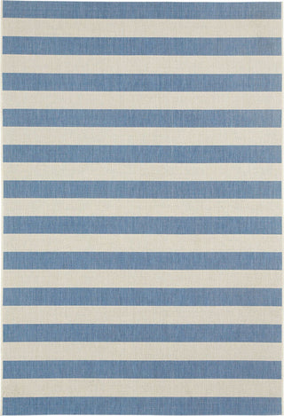 Capel Elsinore Stripe 4730 Blueberry 440 Area Rug Rectangle