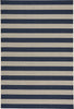 Capel Elsinore-Stripe 4730 Midnight Blue Area Rug Rectangle/Vertical Stripe Rectangle