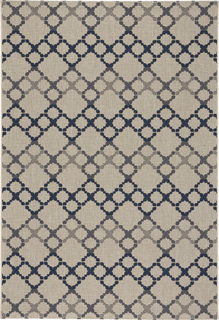Capel Kevin O'Brien Elsinore-Santorini 4731 Midnight Blue Area Rug Rectangle/Vertical Stripe Rectangle