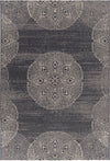 Capel Finesse-Mandala 4732 Charcoal Area Rug by Genevieve Gorder Rugs main image