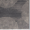 Capel Finesse-Mandala 4732 Charcoal Area Rug by Genevieve Gorder Rugs Rectangle Corner Image