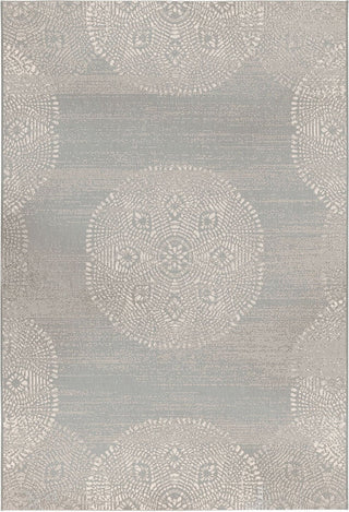 Capel Finesse-Mandala 4732 Silver Area Rug by Genevieve Gorder Rugs main image